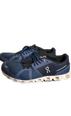 ON Cloud 5 Midnight Ocean Blue Running Shoes Men's Size US 9.5